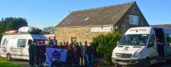 ULKC Paddlers in Wales. Photo courtesy of Diarmaid Moloney